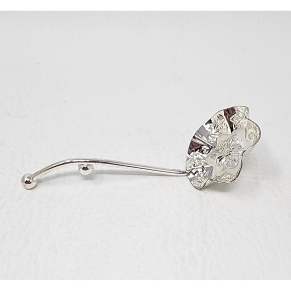 Mayell Silverplated Basket and Spoon w Cobalt Blue Glass Jam Relish Bowl England - Picture 16 of 16